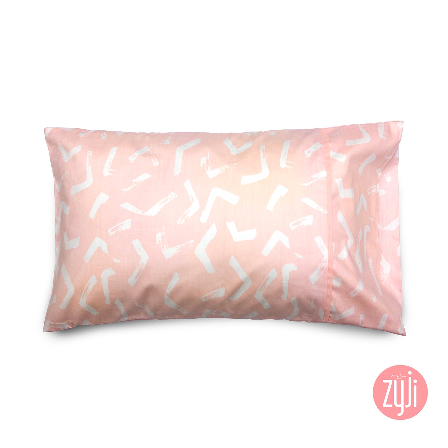 Pink Angles Toddler Pillowcase