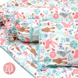 Funny Bunny Crib Fitted Sheet