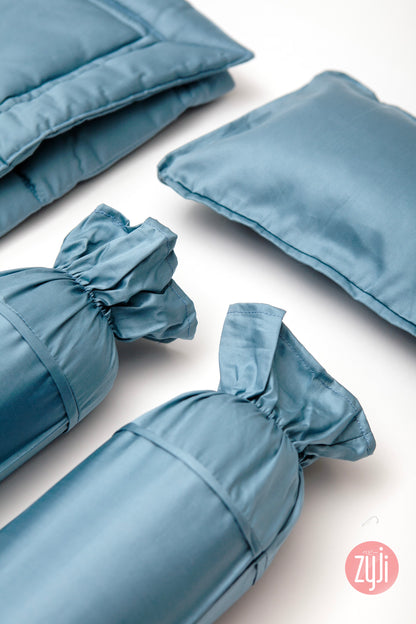 Luxury Blue Baby Bedding Set