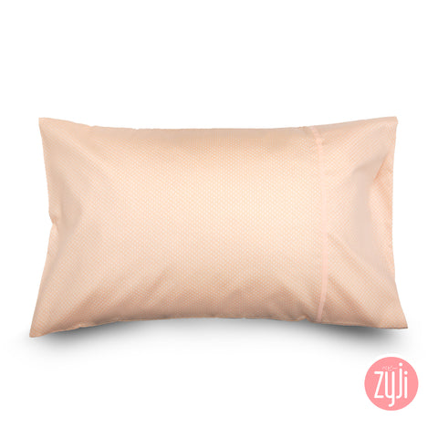 Tiny Dots Apricot Toddler Pillowcase