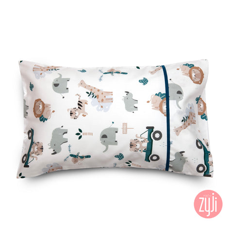 Elephant Ride Toddler Pillowcase