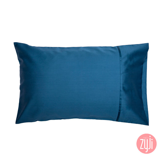 Luxury Satin Blue Toddler Pillowcase