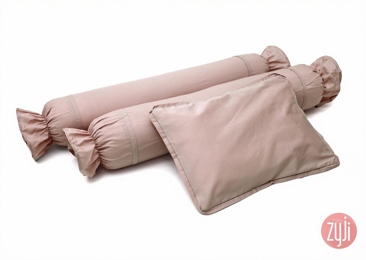 Luxury Old Rose Pink Pillowcase Set