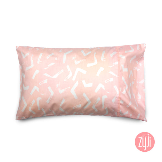 Pink Angles Toddler Pillowcase
