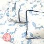 Fox on White Comforter